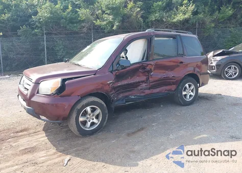 2007 Honda Pilot Ex из США, поврежденный, VIN 5FNYF18447B024053